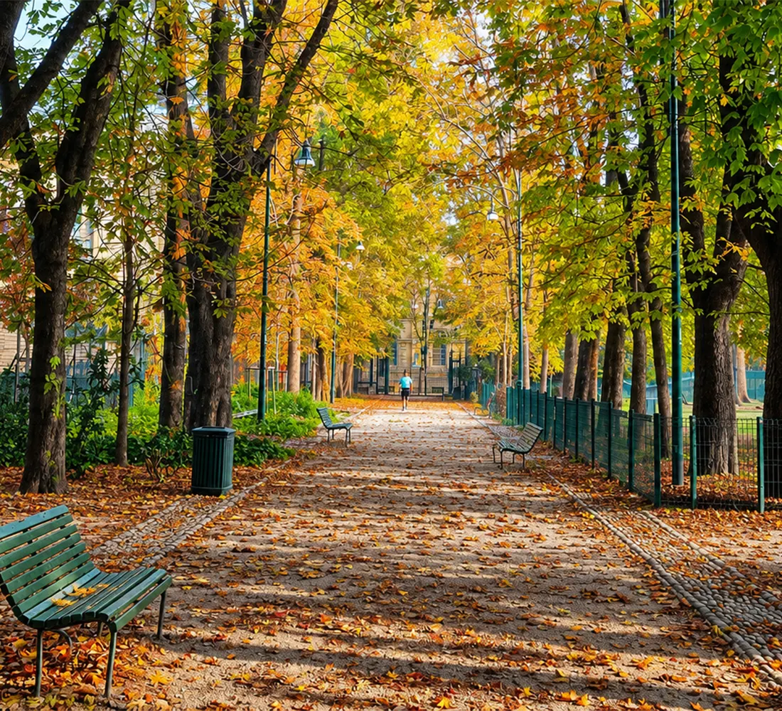 Parco Sangone in autunno.